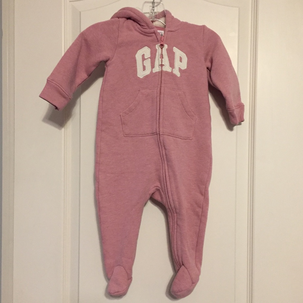 Gap Dusty Pink Coverall 6-12 months